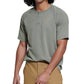 Bass Outdoor Men's Hilltop Henley Shirt Green Size Small