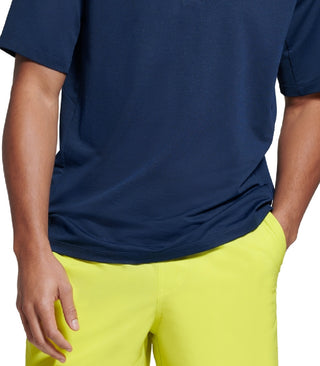 Bass Outdoor Men's Hilltop Henley Shirt Blue Size Medium