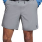 Bass Outdoor Men's Drawstring Trail 8 Shorts Gray Size Large