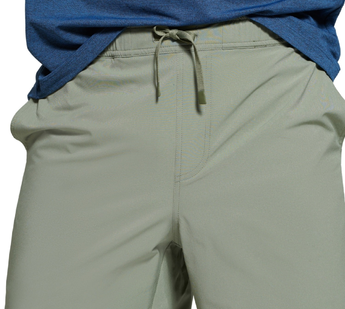 Bass Outdoor Men's Drawstring Trail Shorts Green Size Large