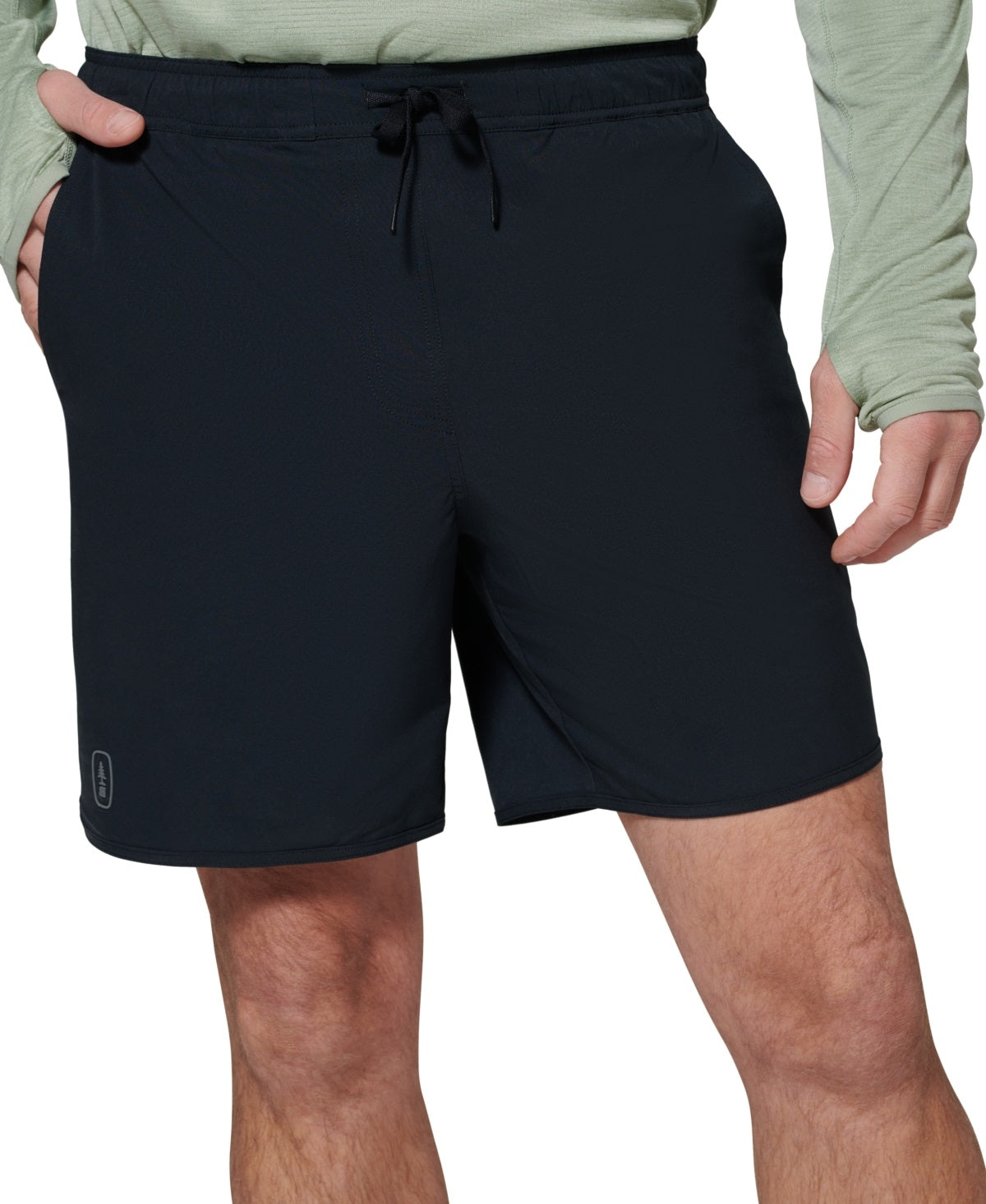 Bass Outdoor Men's Drawstring Trail 8 Shorts Black Size Small