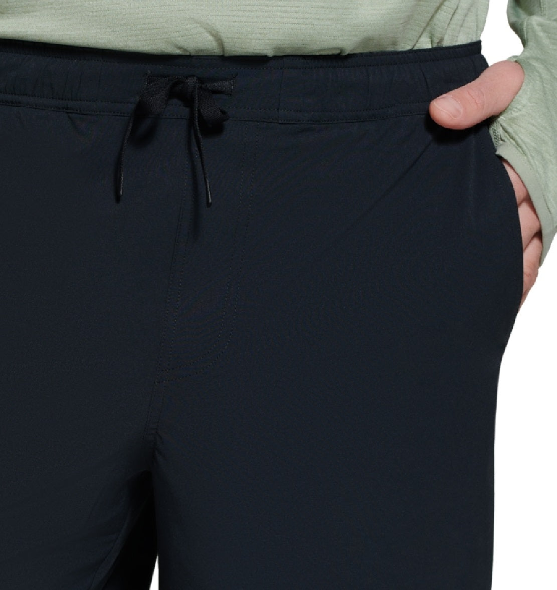 Bass Outdoor Men's Drawstring Trail 8 Shorts Black Size Small