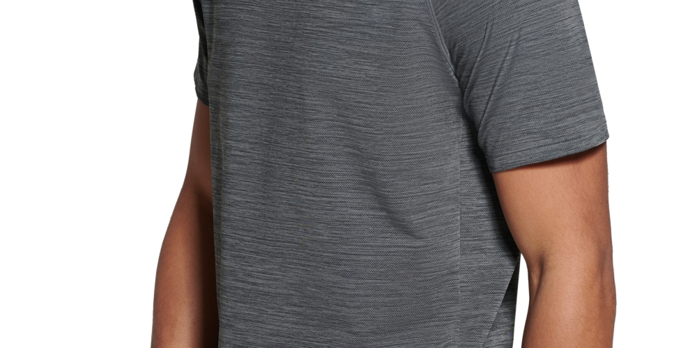 Bass Outdoor Men's Performance Fitness Shirts Gray Size Small
