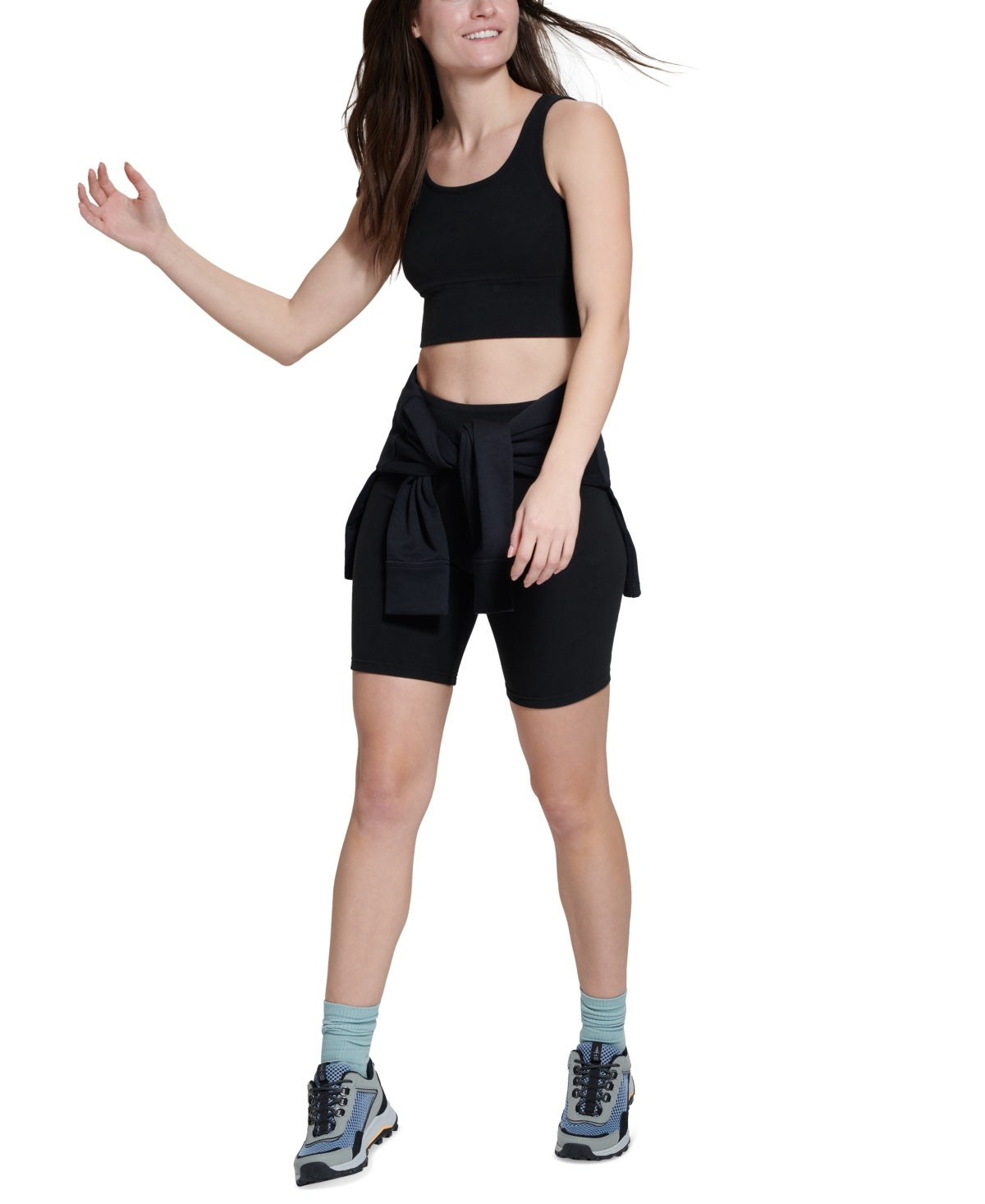 Bass Outdoor Women's Greenway Ribbed Sports Bra Black Size X-Large
