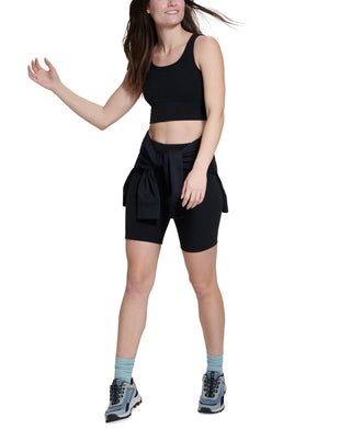 Bass Outdoor Women's Hayduke Tech Biker Shorts Black Size Medium