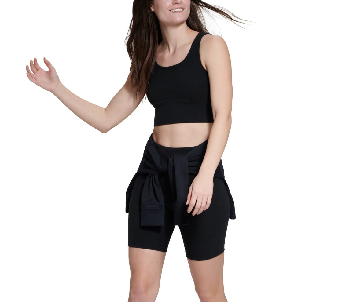 Bass Outdoor Women's Greenway Ribbed Sports Bra Black Size X-Large
