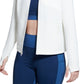 Bass Outdoor Women's Full Zip Lightweight Fleece Jacket White Size X-Large