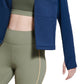 Bass Outdoor Women's Full Zip Lightweight Fleece Jacket Blue Size X-Large