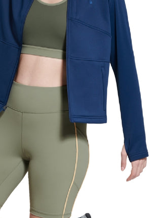 Bass Outdoor Women's Full Zip Lightweight Fleece Jacket Blue Size X-Large