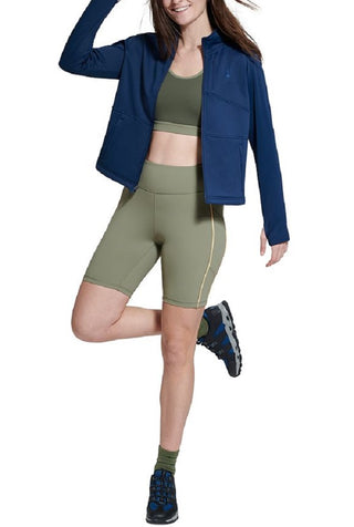 Bass Outdoor Women's Palmetto Full Zip Lightweight Fleece Blue Size X-Small