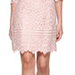 Kensie Women's Lace Sheath Dress Pink Size 4