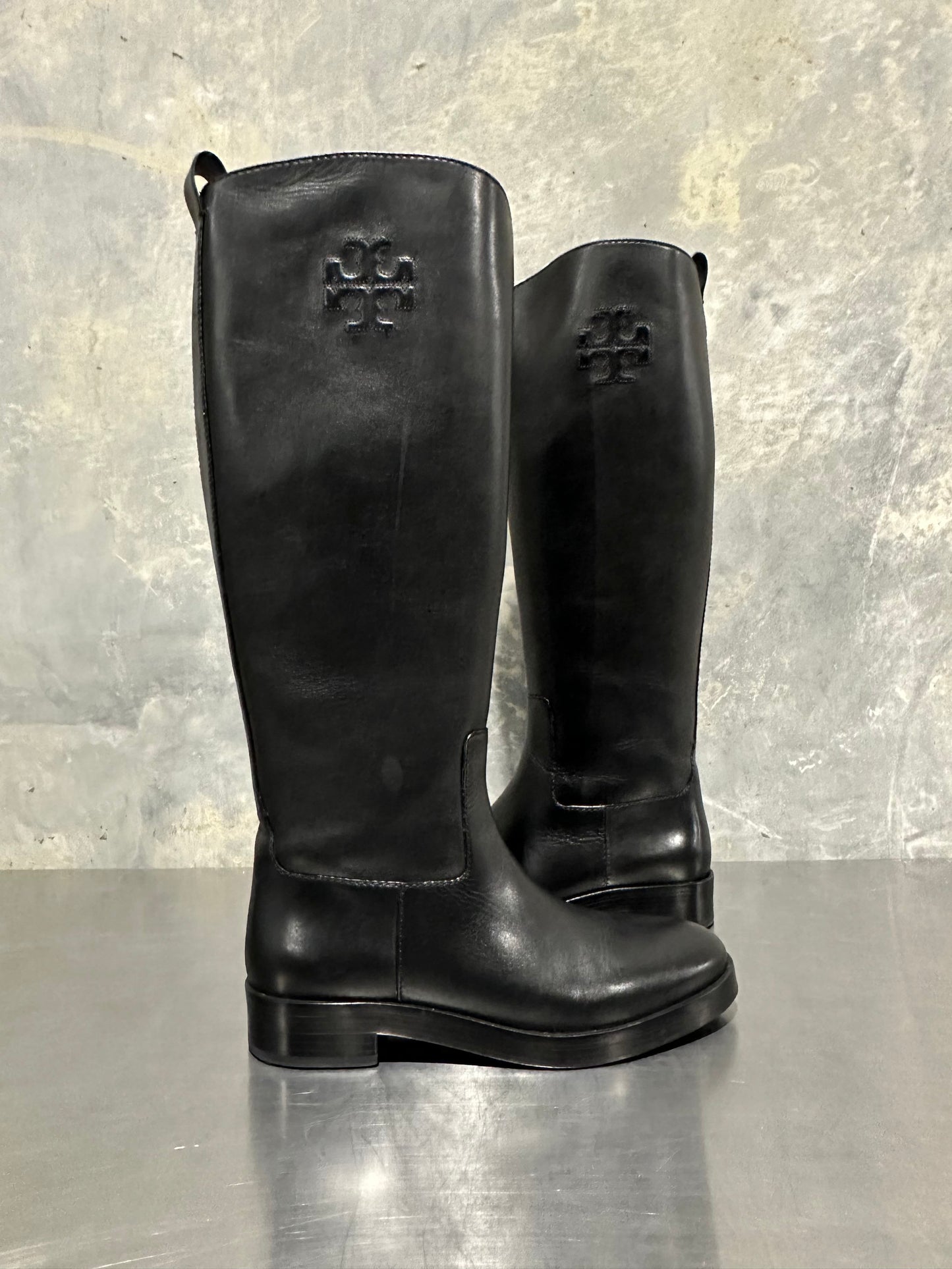 Tory Burch Women's The Riding Boot Black Size 6