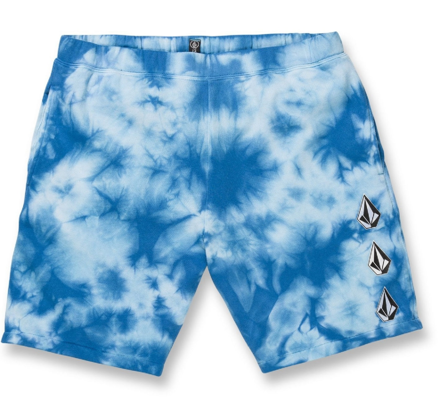 Volcom Men's Iconic Stone Fleece Shorts Blue Size X-Large