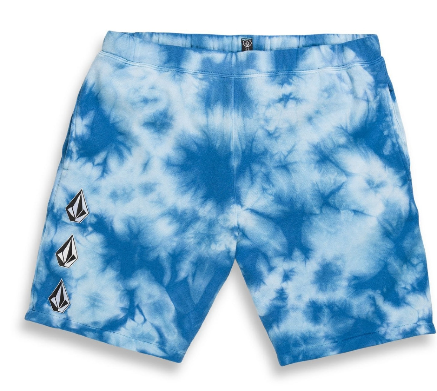 Volcom Men's Iconic Stone Fleece Shorts Blue Size X-Large