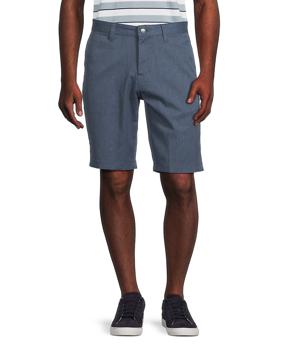 VOLCOM Men's Blue Vmonty Stretch Chino Short Size 32