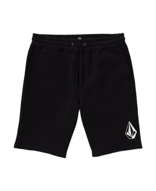 Volcom Men's Bretter Fleece Shorts Black Size Large