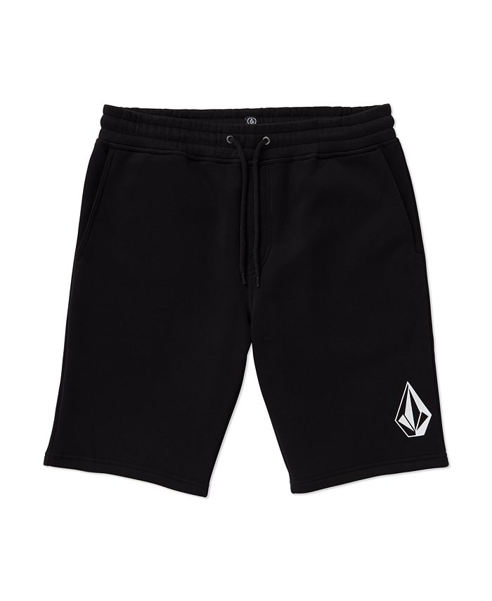 Volcom Men's Bretter Fleece Shorts Black Size X-Large