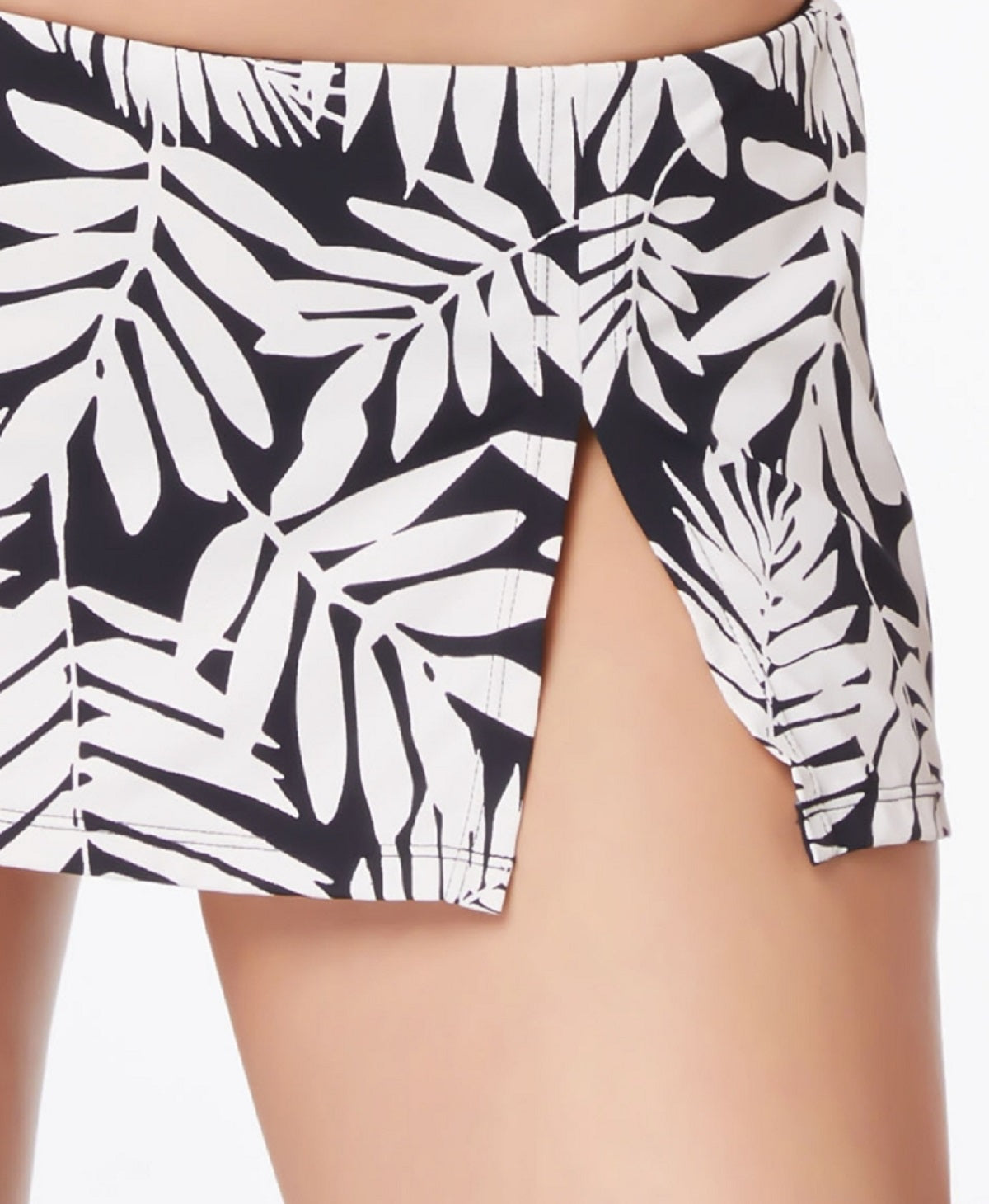 Bleu By Rod Beattie Women's Oasis Skirted Hipster Bikini Bottoms Black Size 10