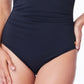 Rod Beattie Women's Kore One Piece Swimsuit Black Size 8