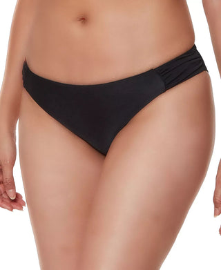Bar III Women's Hipster Bikini Bottoms Swimsuit Black