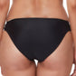 Bar III Women's Hipster Bikini Bottoms Swimsuit Black
