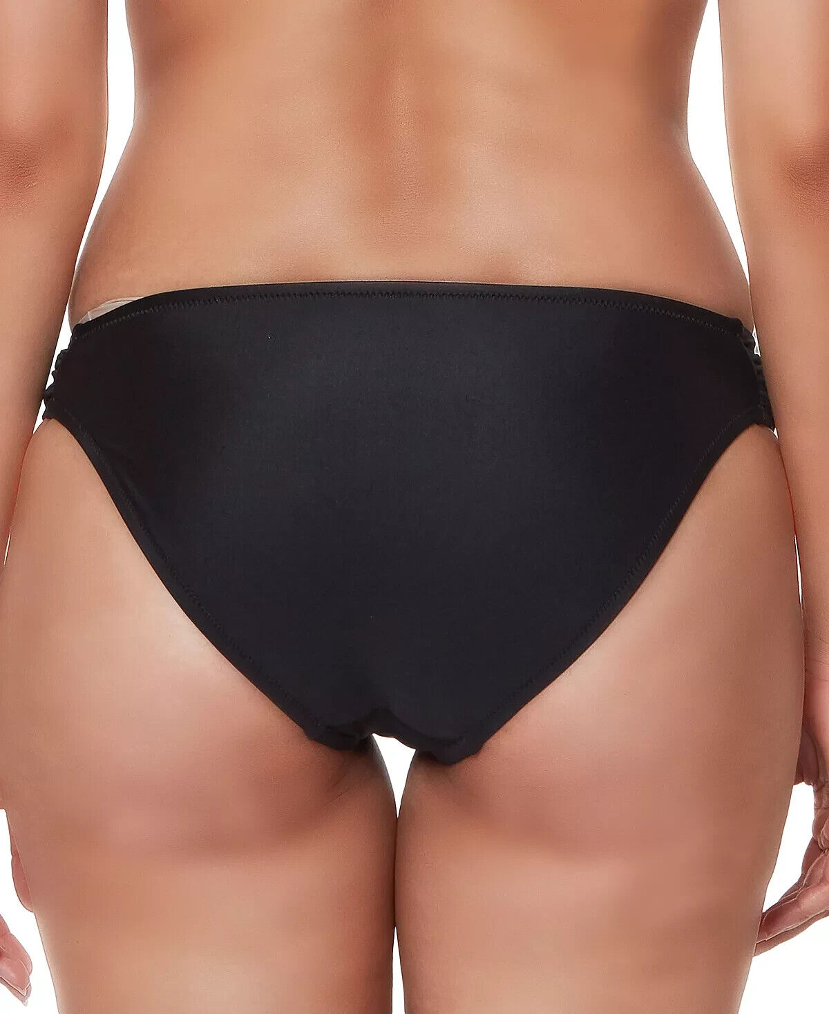 Bar III Women's Hipster Bikini Bottoms Swimsuit Black