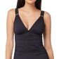 Bleu Rod Beattie Women's Ring Me Up Tankini Black Size 10