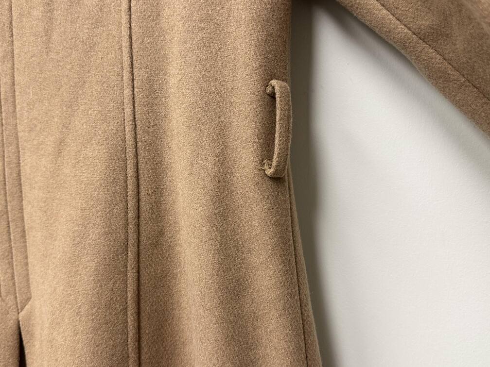 Vince Camuto Women's Chain Belted Maxi Coat Brown Size S