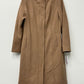 Vince Camuto Women's Chain Belted Maxi Coat Brown Size S