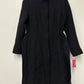 Vince Camuto Women's Chain Belted Maxi Coat Black Size Medium