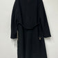 Vince Camuto Women's Chain Belted Maxi Coat Black Size XL
