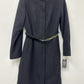 Vince Camuto Women's Petite Chain Belted Maxi Coat Black Size Petite XS