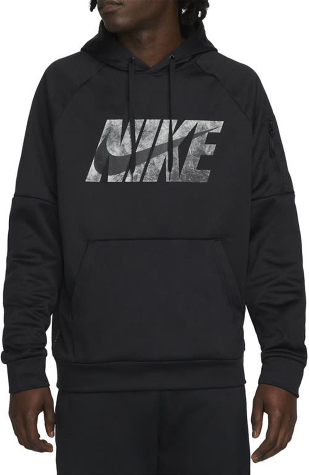 Nike Men's Therma-FIT Pullover Hoodie Black Size XX-Large