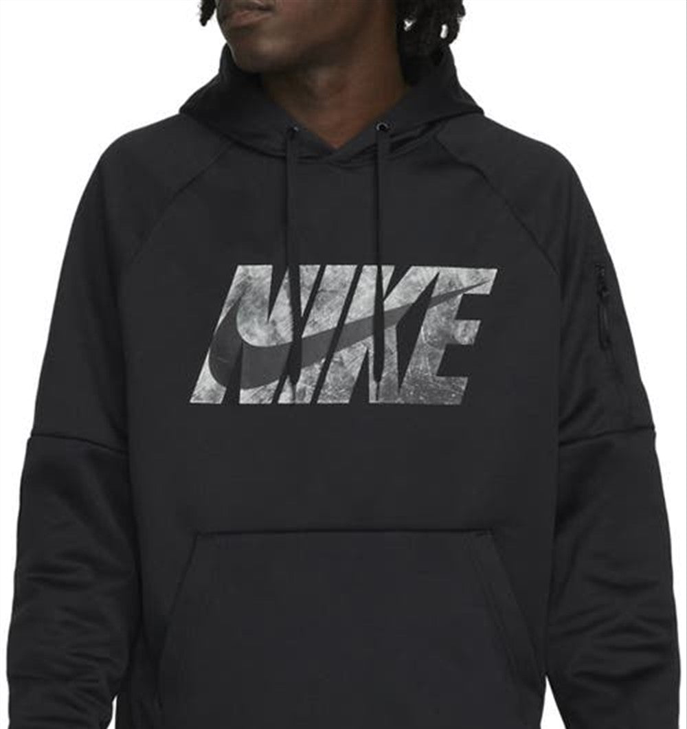 Nike Men's Therma-FIT Pullover Hoodie Black Size XX-Large