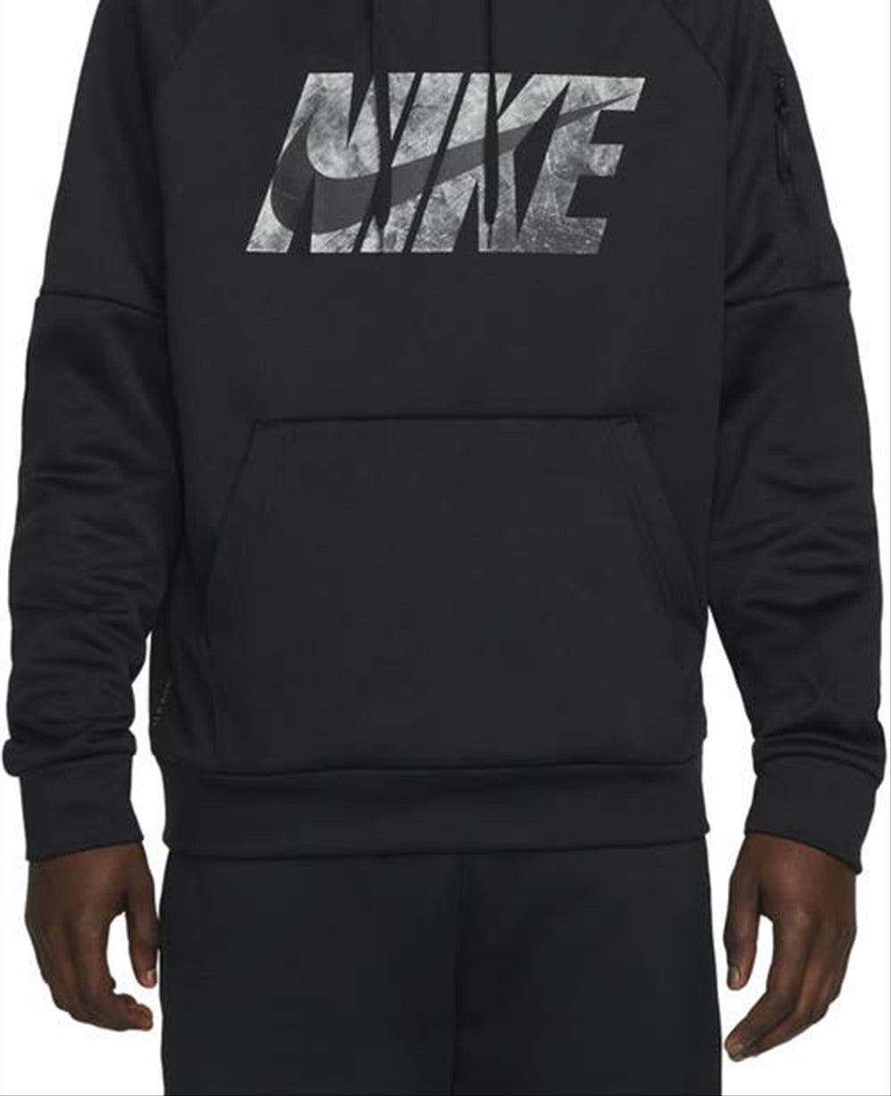 Nike Men's Therma-FIT Pullover Hoodie Black Size XX-Large