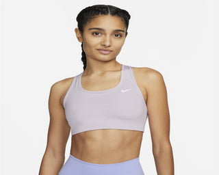 Nike Women's Swoosh Impact Sports Bra Purple Size XX-Large