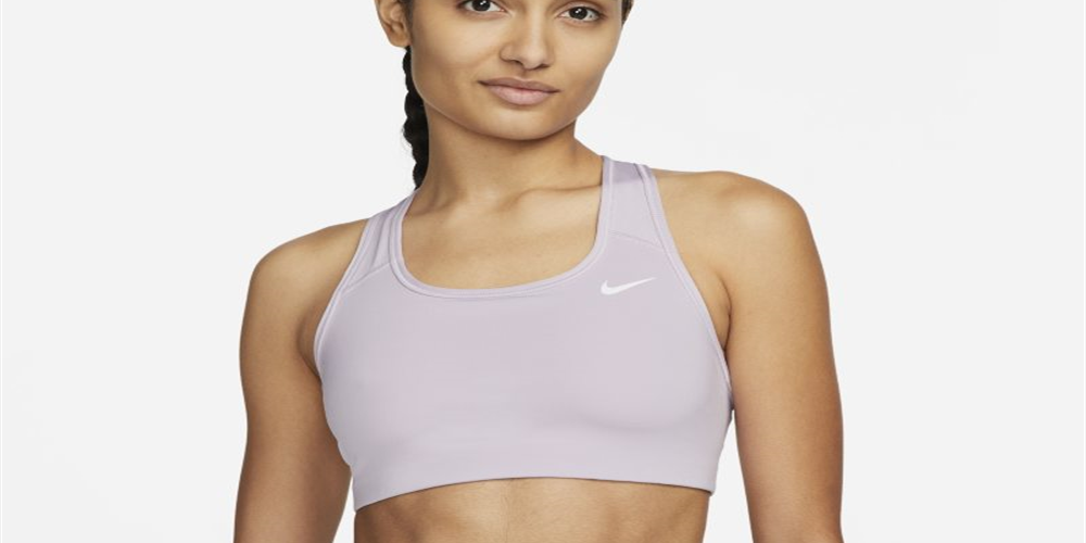Nike Women's Swoosh Impact Sports Bra Purple Size XX-Large