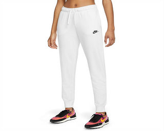 Nike Women's Sportswear Club Fleece Midrise Joggers White Size 2XL