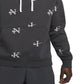 Nike Men's Printed Club Fleece Hoodie Gray Size X-Large