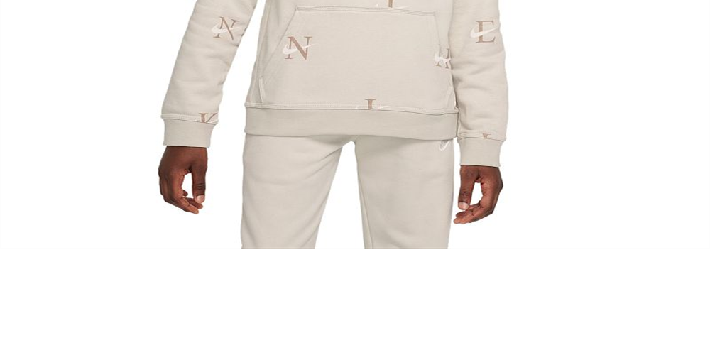 Nike Boy's Kid's Tracksuit Set White Size Medium
