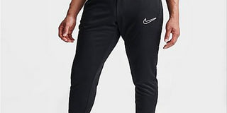 Nike Men's Dri FIT Academy Zippered Soccer Pants Black Size X-Large