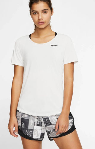 Nike Women's Dri FIT Tee White Size XX-Large