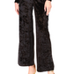 Michael Kors Women's Velvet Cutout Jumpsuit Black Size Petite Medium