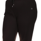 Michael Kors Women's Waffle-Knit Jogger Pants Black Size 3X
