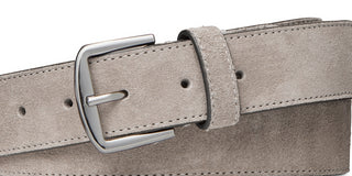 Michael Kors Men's Suede Dress Belt Gray Size 38