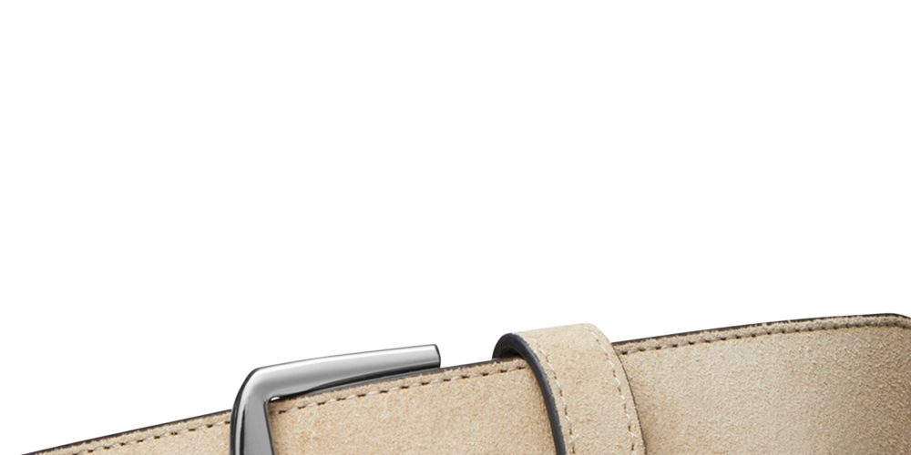 Michael Kors Men's Suede Dress Belt Brown Size Regular