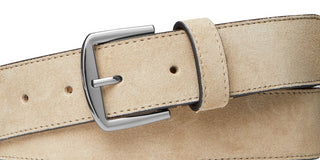 Michael Kors Men's Suede Dress Belt Gray Size 34