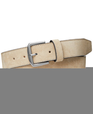 Michael Kors Men's Suede Dress Belt Gray Size 38