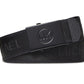 Michael Kors Women's Logo Tape Slider Belt Black Size 38