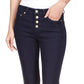 Michael Kors Women's Izzy Skinny Roll Hem Jeans Blue Size 10